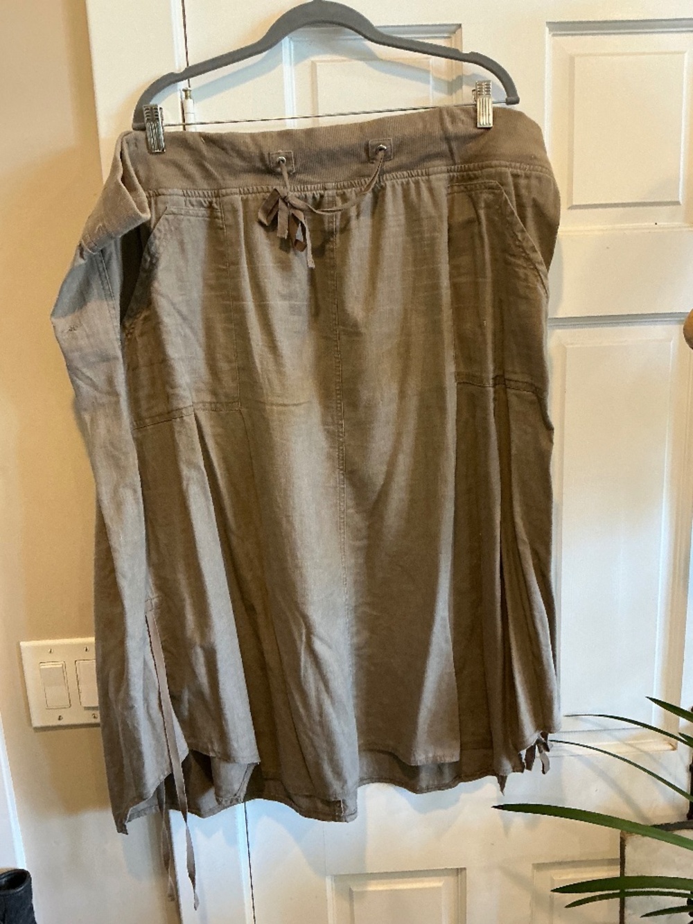 Lane Bryant linen skirt in plus size 28